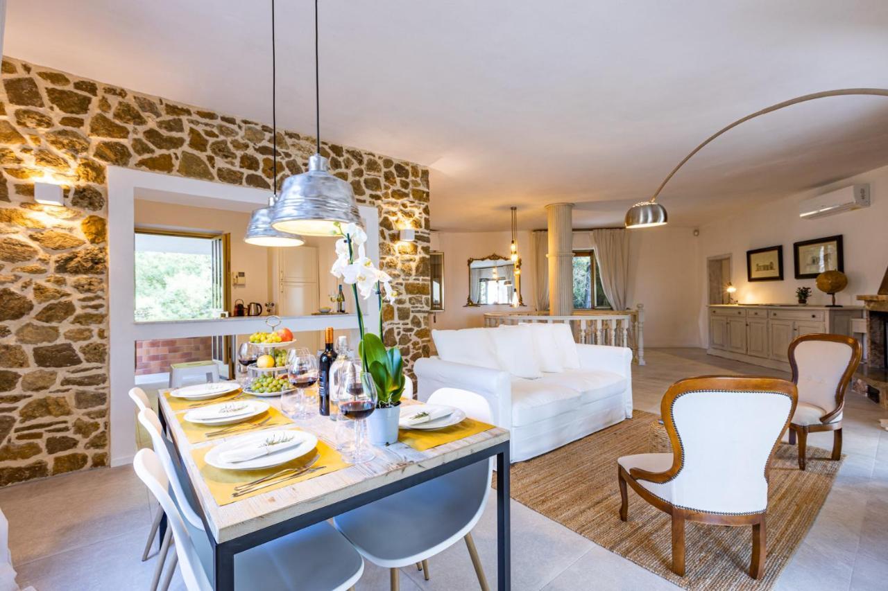 Villa Cesarina Amazing Villa With Private Pool In The Tuscan Hills Casale Marittimo Exterior foto